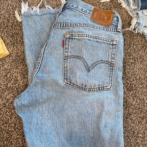 Levi's Women's High Rise Light Blue Jeans